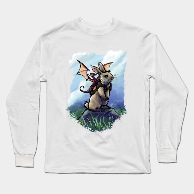 Unlikely Team Long Sleeve T-Shirt by Art of Ariel Burgess